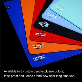 [พร้อมส่ง]TITANNATION แผ่นรองเมาส์เกมมิ่ง FPS 490x420mm แผ่นรองเมาส์ฐาน PORON สัมผัสสมดุลเอียงไปทางลื่น สำหรับเล่นอีสปอร์ตระดับมืออาชีพ