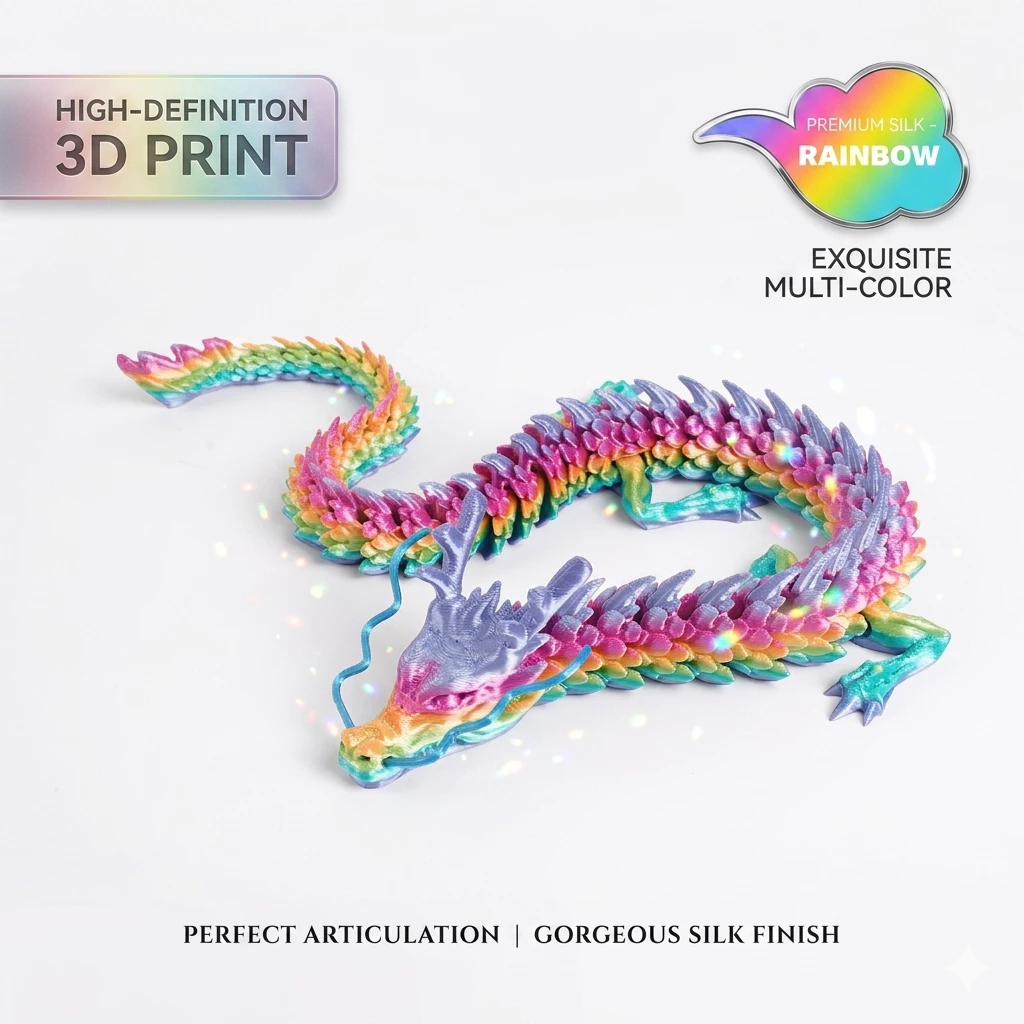 โมเดลมังกร 3D เท่ๆ ของตกแต่งห้อง เรืองแสงได้ ของสะสมล้ำสมัย ของขวัญวัยรุ่น