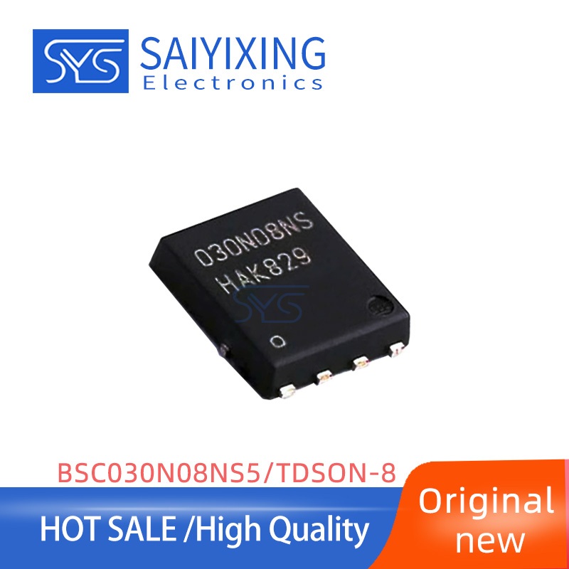 5 ชิ้น 030N08NS Original BSC030N08NS5 TDSON-8 80V 100A ทรานซิสเตอร์