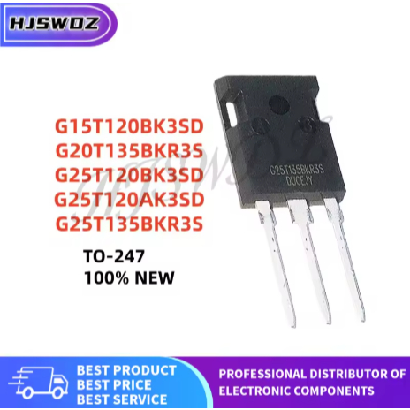 1-5/PCS ใหม่ G15T120BK3SD G20T135BKR3S G25T120AK3SD G25T135BKR3S G25T120BK3SD TO-247