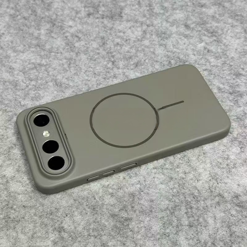 กรณีหรูหราสําหรับ vivo X300 FE/v2537 กรณี matte ธรรมดา one peace PC เคสแข็งแม่เหล็กสีทึบ