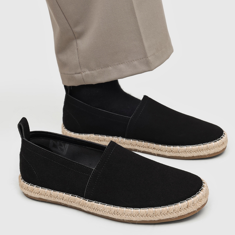 Men Loafers Breathable Canvas Sneakers