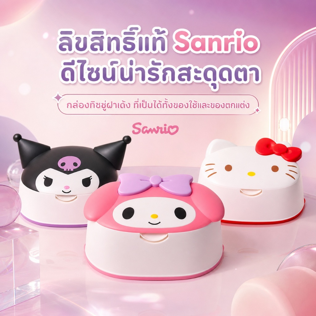 กล่องใส่ทิชชูขนาดใหญ่ ลายการ์ตูน ฝาเด้งอัตโนมัติ สำหรับบ้าน โต๊ะทำงาน และห้องนอน
