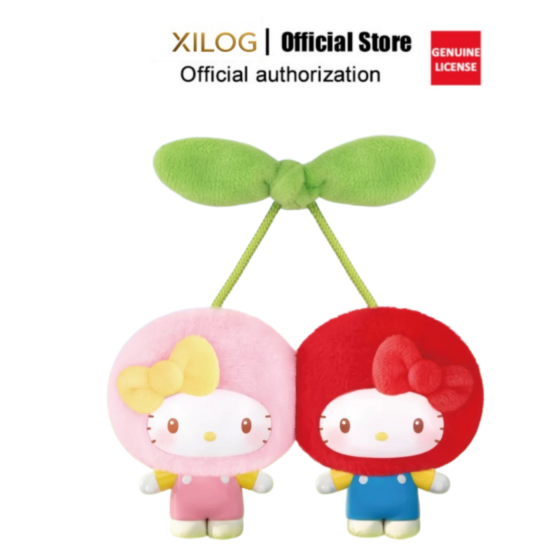 TOPTOY Sanrio Hello Kitty Fruit House Series ตุ๊กตาจี้กล่องตาบอด ของขวัญน่ารักสําหรับเด็กผู้หญิง