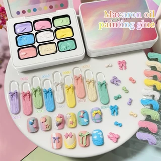 JILLRADIA - ยาทาเล็บเจลกลิตเตอร์สีแดงใหม่ ชุด 9 สี ติดทนนาน เหมาะสำหรับร้านทำเล็บและใช้ในชีวิตประจำวัน