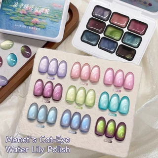 JILLRADIA - ยาทาเล็บเจลกลิตเตอร์สีแดงใหม่ ชุด 9 สี ติดทนนาน เหมาะสำหรับร้านทำเล็บและใช้ในชีวิตประจำวัน
