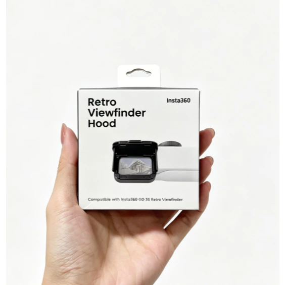 【 Hot-selling】Original Insta360 GO 3S Retro Viewfinder Hood For insta 360 GO 3S Retro Waist-Level Viewfinder thumbnail 5