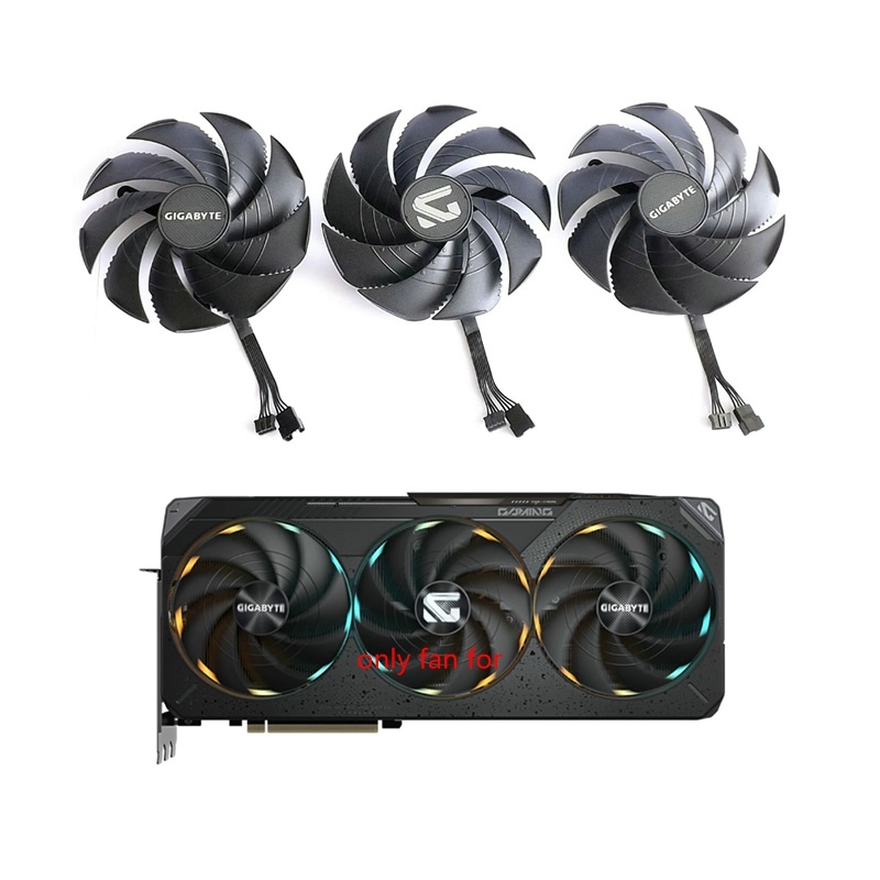 พัดลมระบายความร้อน GPU สําหรับ GIGABYTE RTX5090 5090D GAMING OC กราฟิกการ์ดพัดลมระบายความร้อน
