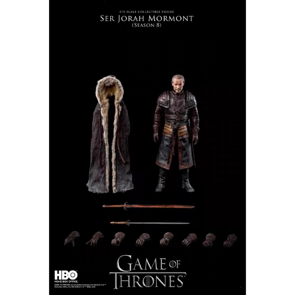 Threezero 3Z0141 1/6 A Song of Ice and Fire: Game of Thrones Jorah Mormont Action Figure