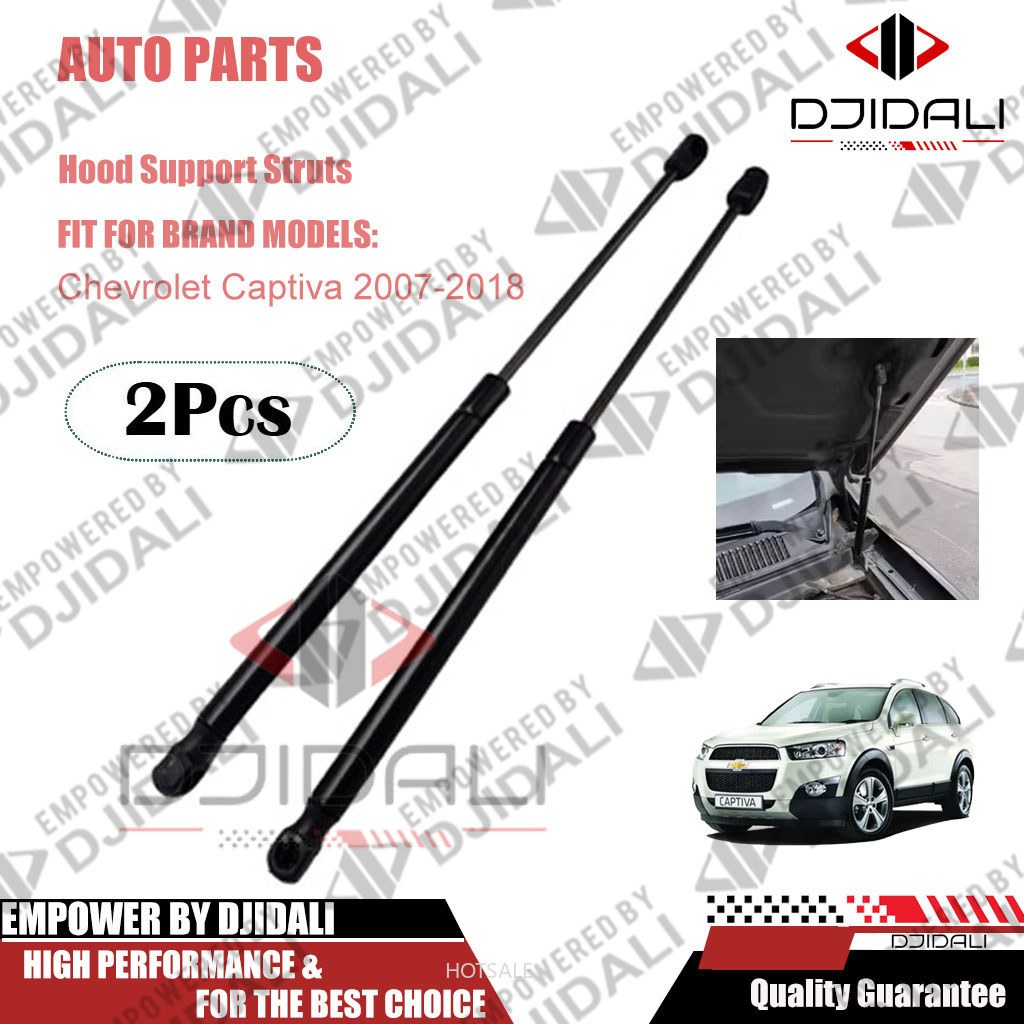 2PCS Hood Support Struts, ฝากระโปรงหน้า Struts สําหรับ Chevrolet Captiva 2007-2018