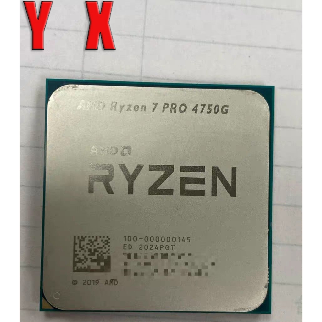 Ryzen 7 PRO 4750G AM4 ใช้โปรเซสเซอร์ CPU เดสก์ท็อป R7 PRO 4750G เดสก์ท็อป 3.6GHz 8Core 65W