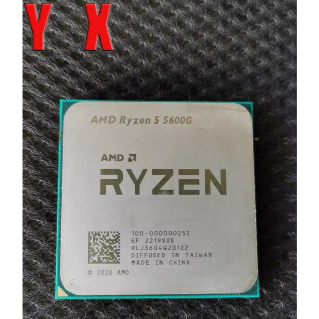 Ryzen 5 5600G ซ็อกเก็ต AM4 ใช้เดสก์ท็อป CPU โปรเซสเซอร์ R5 5600G 3.9GHZ เดสก์ท็อป 6Core 16MB
