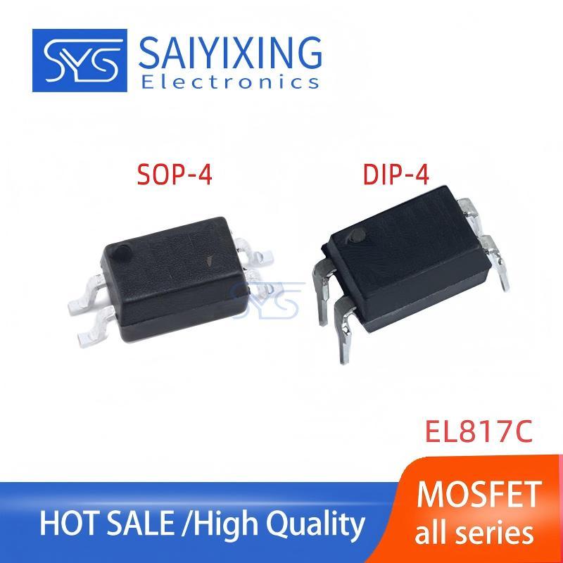 50PCS EL817C SOP-4/DIP-4 Optocoupler EL817 Photocoupler EL817B