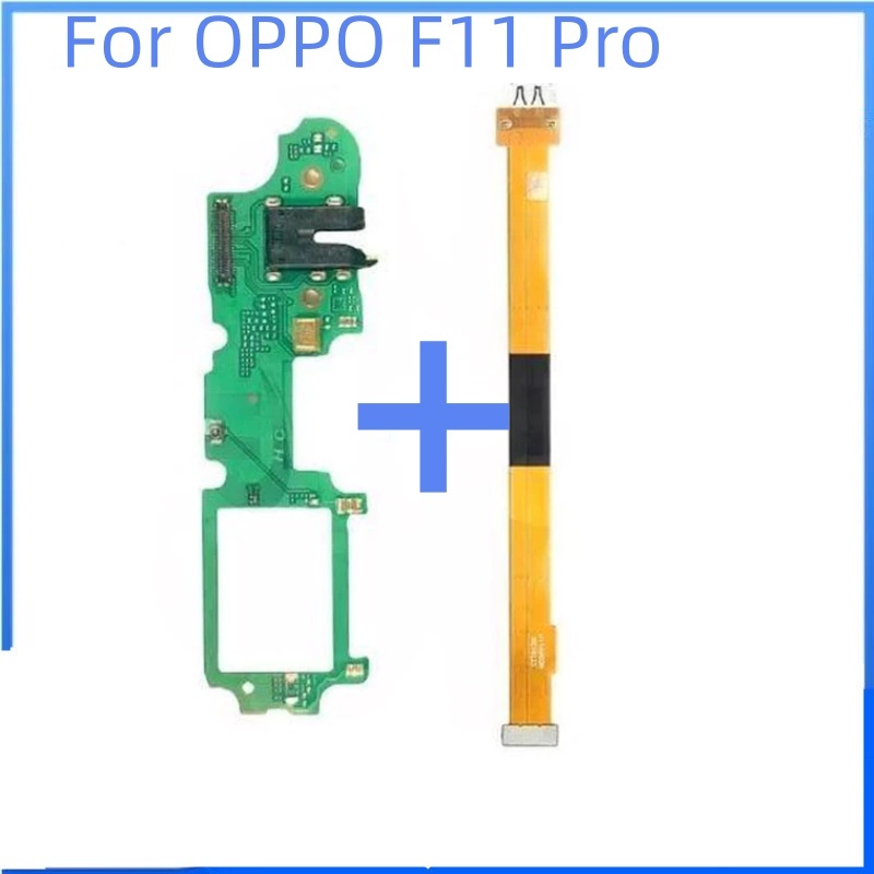 สําหรับ OPPO F11 Pro USB ชาร์จพอร์ตบอร์ดเชื่อมต่อไมโครโฟน Flex Cable