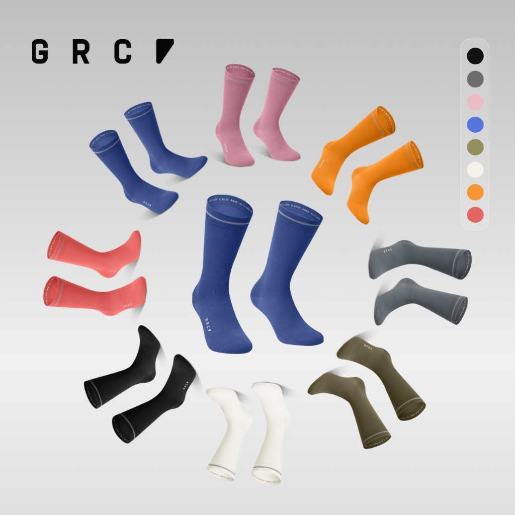 GRC ถุงเท้าเทคโนโลยีเครื่องแต่งกายปั่นจักรยาน SS26