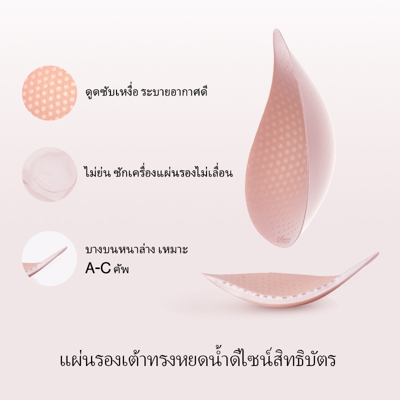 ubras 【Secondskin bra】【Soft Lace bra】 เสื้อชั้นในลูกไม้ ไร้โครง ฟรีไซส์ นุ่ม ระบายอากาศ ไร้รอย ไร้ตะเข็บ ใส่สบายทั้งวัน บราลูกไม้สวย ใส่ทำงานได้ — صورة 8