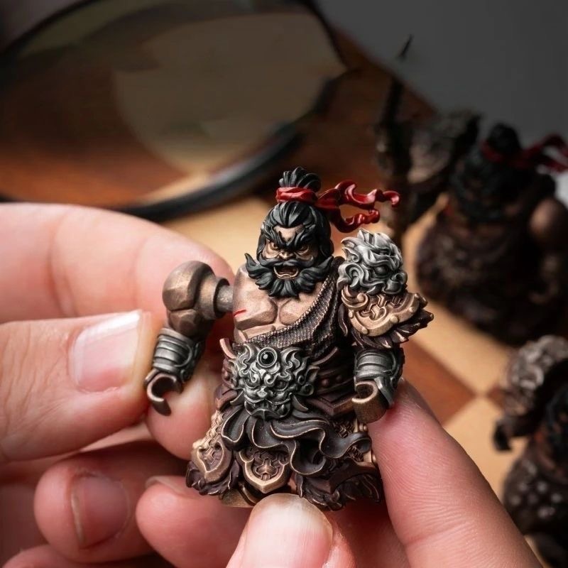 แม่เหล็กที่ถอดออกได้ Zhang Fei เครื่องประดับตกแต่งบ้าน