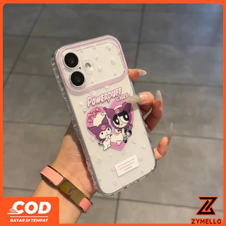 เหมาะสําหรับ OPPO Reno16F 16Pro 15F 15ProMax 14F 14Pro 13F 13Pro 12F 12Pro 11F 11Pro 10Pro 8T 8Z 7Z 6Z น่ารักการ์ตูนอะนิเมะตัวอักษร anti fall TPU เคสโทรศัพท์