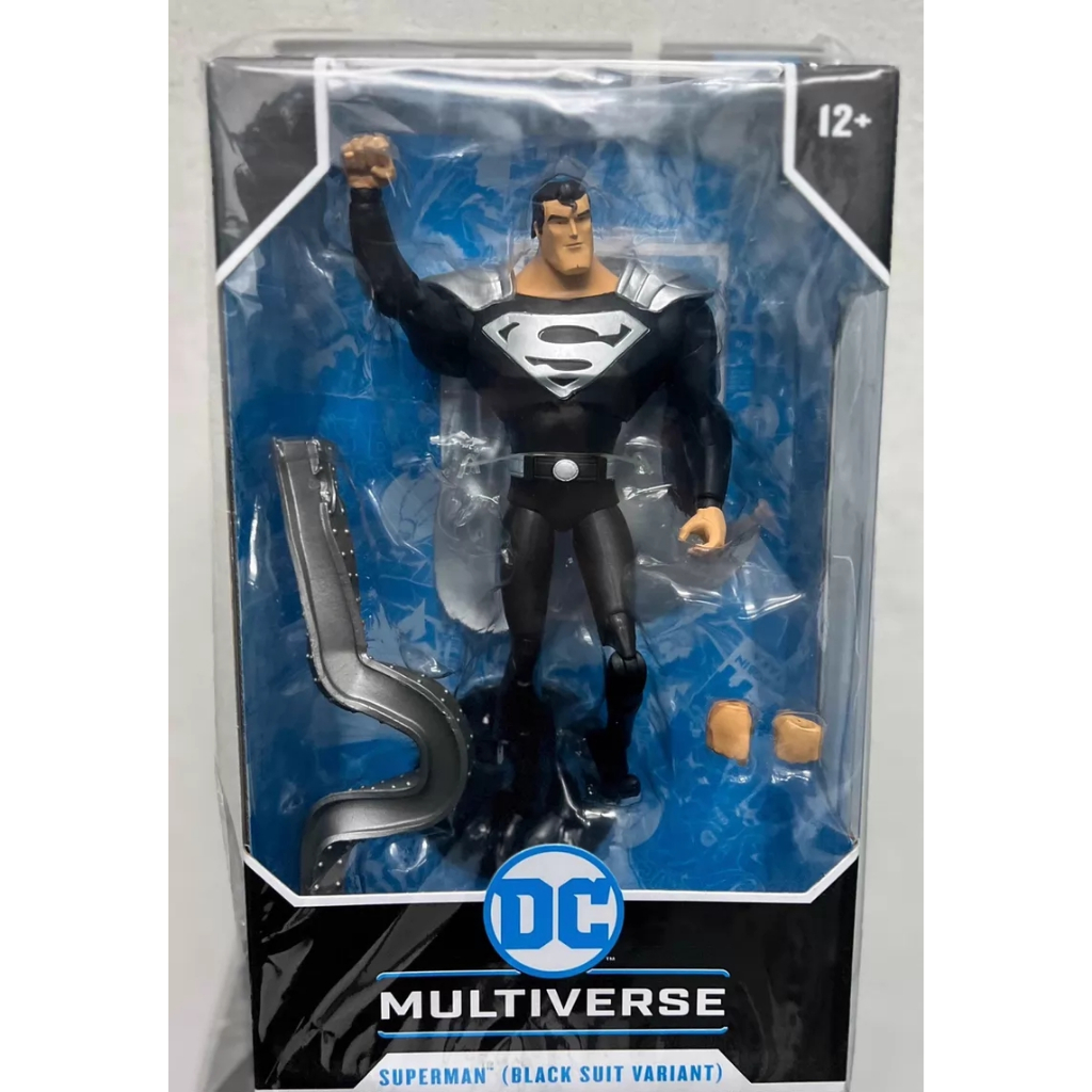 McFarlane Black Superman Action Figure