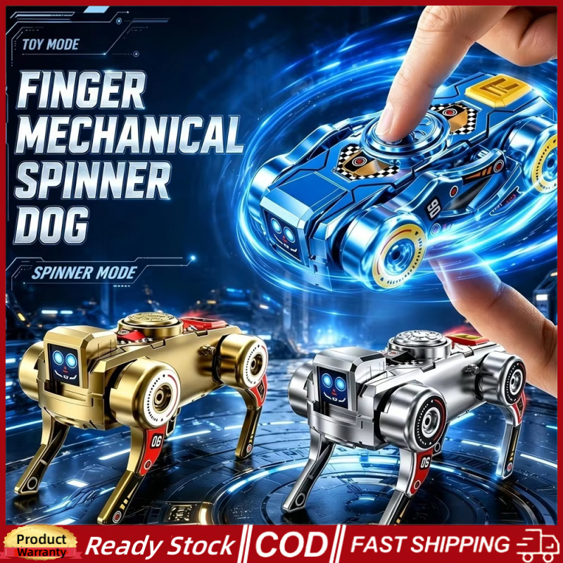 (จัดส่งภายใน 12H ) เปลี่ยนหุ่นยนต์สุนัข Fidget Spinner