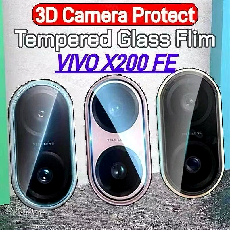 ฟิล์มกระจกเลนส์กล้อง สำหรับ Vivo X200FE X200 X200Pro X300 X300Pro Vivo V70FE V70 / V70Elite V60 V50 