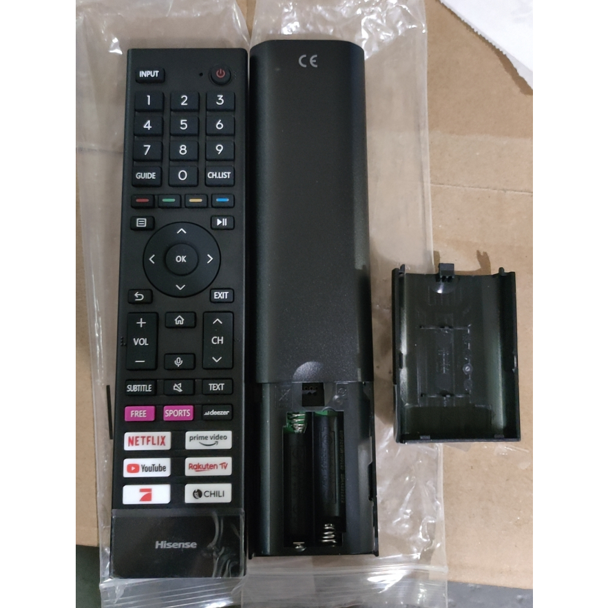 ERF3I80H รีโมทคอนโทรล Replce Fit สําหรับ Hisense 4K Ultra HD TV A6GG A4EG 43A6GG 50A6GG 55A6GG 65A6G