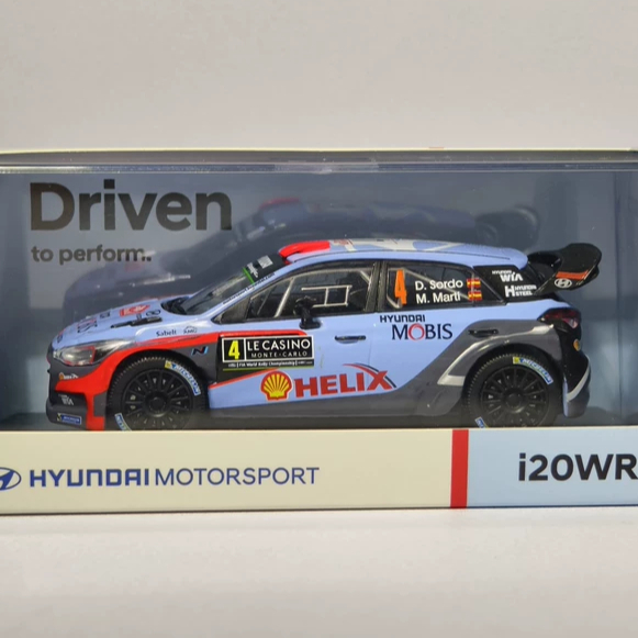 HYUNDAI, โมเดลรถ Original Factory, HYUNDAI i20 WRC, โมเดล, Rally, 1: 38 Scale, โมเดลรถอัลลอย, รายละเ