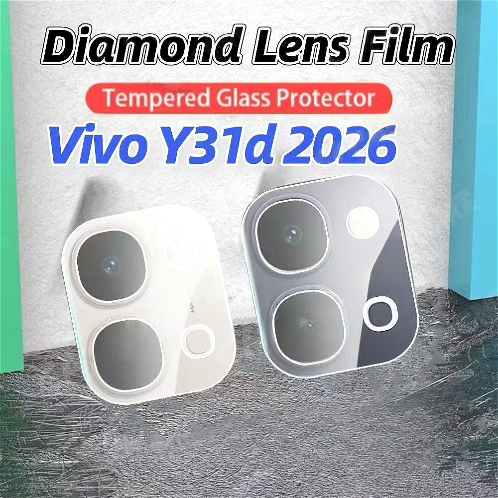 กระจกกันรอยกล้อง  Vivo Y31D Y21D Y300 Y200 V50lite