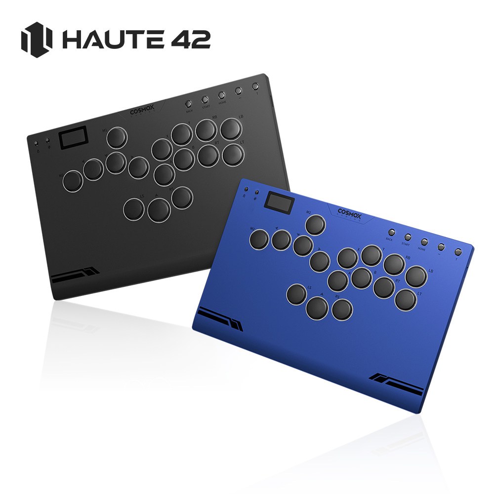Haute42 M-Ultra Gen 2 อลูมิเนียม Fightstick Leverless Hitbox Controller สําหรับ PC/ Ps4 / Ps5 Stickl