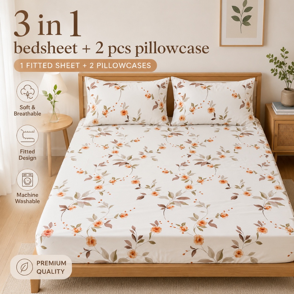 ผ้าปูที่นอนผ้าฝ้าย 100% ขนาด 3 ฟุต 3.5 ฟุต 5 ฟุต 6 ฟุต พร้อมส่ง