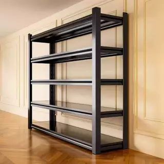 ชั้นวางเหล็กหนัก Heavy Duty Rack รับน้ำหนัก 1200กก ชั้นวางโกดัง วางสินค้า ประกอบง่าย แข็งแรง ทนทาน 3-6 ชั้น