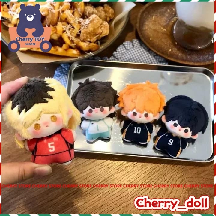 Haikyuu!! Tobio Kageyama Shōyō Hinata Tōru Oikawa Kenma Kozume การ์ตูนของเล่นตุ๊กตาอะนิเมะตัวละครผ้า