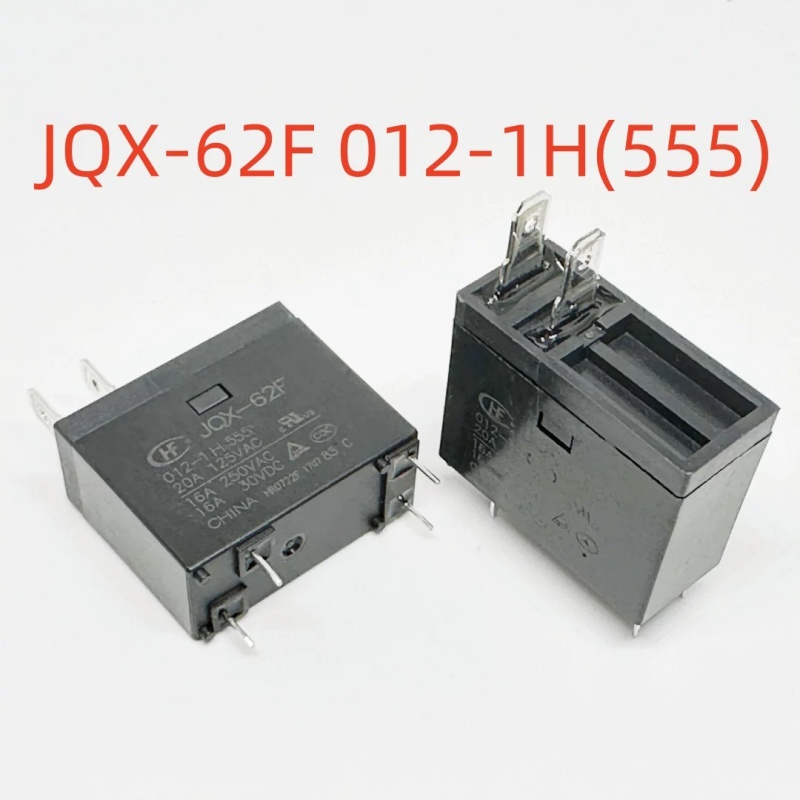 รีเลย์ JQX-62F 012-1H 4 Pins สองแทรก 16A