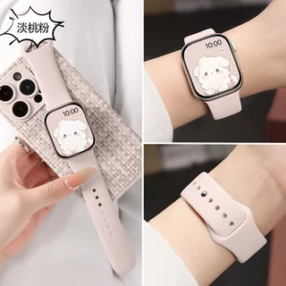 สายซิลิโคนสําหรับ แอปเปิล ดู ชุด 11 10 9 8 7 6 5 4 3 กับ2 พิเศษ 3 2 สายสปอร์ตสําหรับ iดู 46/45/41/49/44 มม.40 มม.42 มม.38 มม.