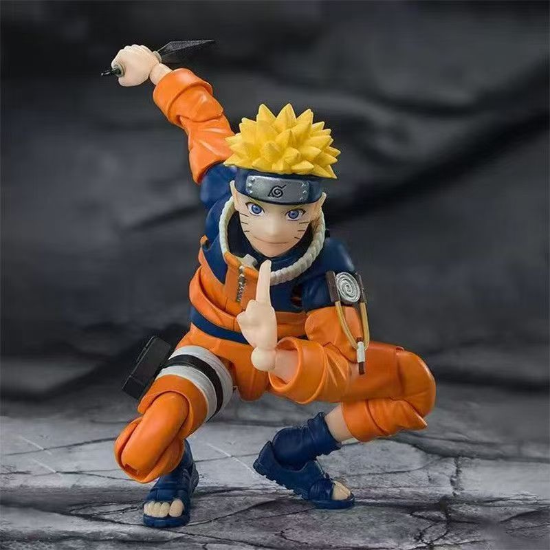 MISB Bandai SHF Naruto Naruto Teenager Naruto Uzumaki Naruto Anime Model