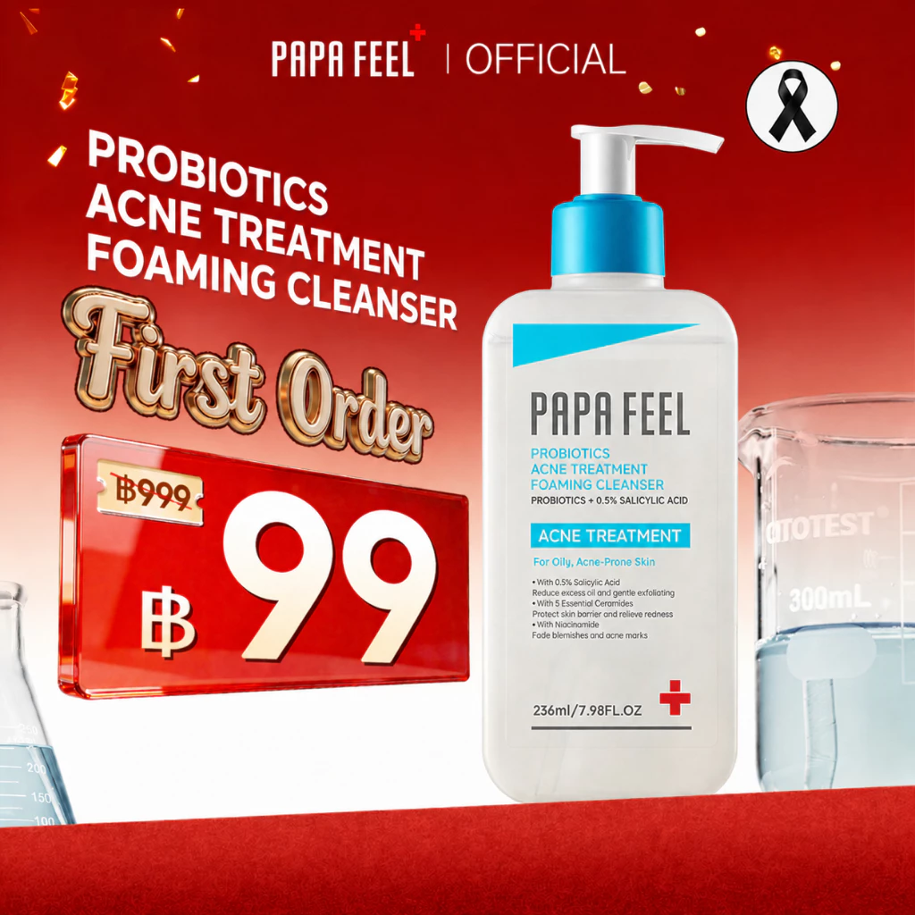 PAPA FEEL Probiotic Soothing Care Silky Foam Cleanser 236ml