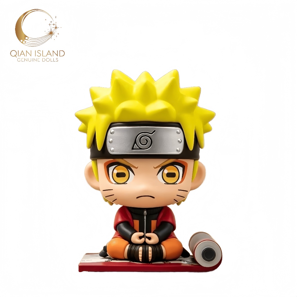 ของแท้ Yiqi Naruto Shippuden-Shippuden-Shippuden นั่ง Series ตุ๊กตากล่องตาบอด Tide Play ของขวัญ