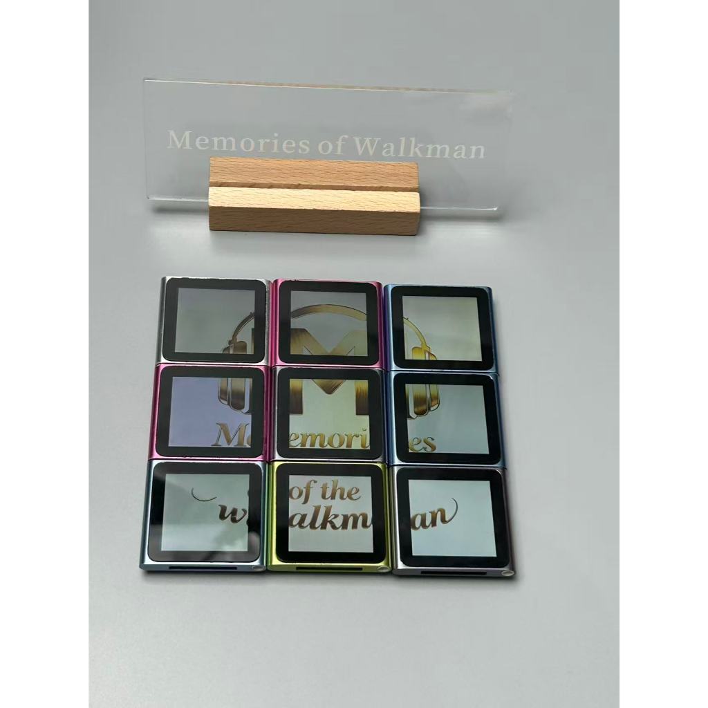 เครื่องเล่น MP3 มือสอง 80% ใหม่ เปลี่ยนแบตเตอรี่ ใช้ได้กับ iPod nano6 6th Gen รวมสายเคเบิลข้อมูล เคร