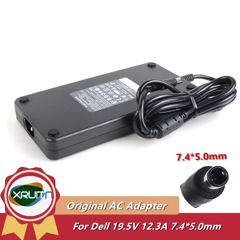 สําหรับ Dell Flextronics GA240PE1-00 240W AC Adapter Charger 19.5V 12.3A 7.4*5.0 มม.J938H 0FHMD4 แหล