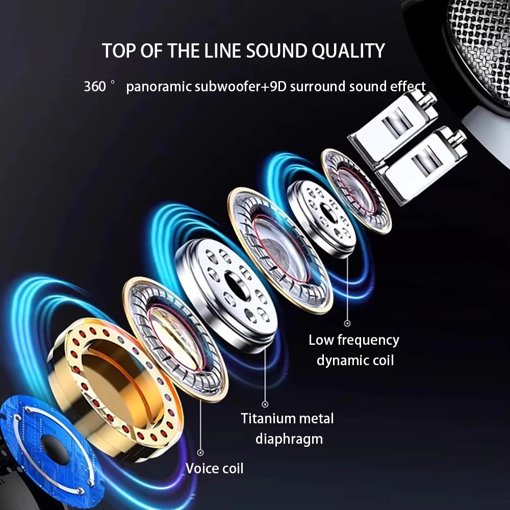 หูฟัง Type-C / 3.5mm HiFi 9D Stereo มีไมค์ Samsung/iPhone thumbnail 5