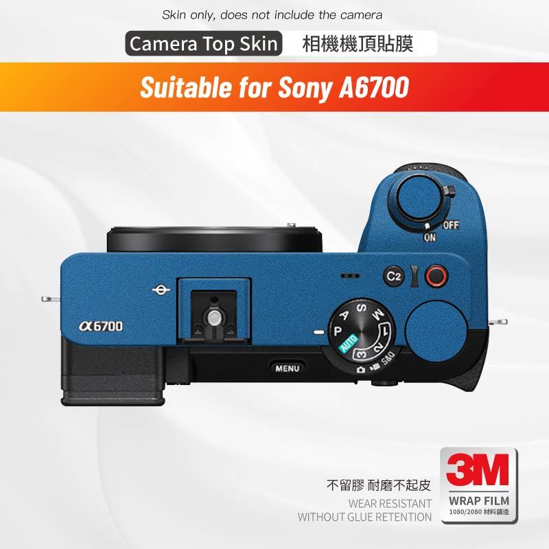 Suitable for SONY A6700 (Only the top part) protection film Camera Top สติกเกอร์ skin ไม่ทิ้งคราบกาว