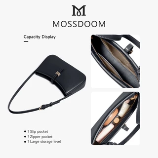 MOSSDOOM Eiraa Bag กระเป๋าสะพายไหล่ผู้หญิง ดีไซน์เรียบหรู พกพาสะดวก เข้ากับทุกสไตล์