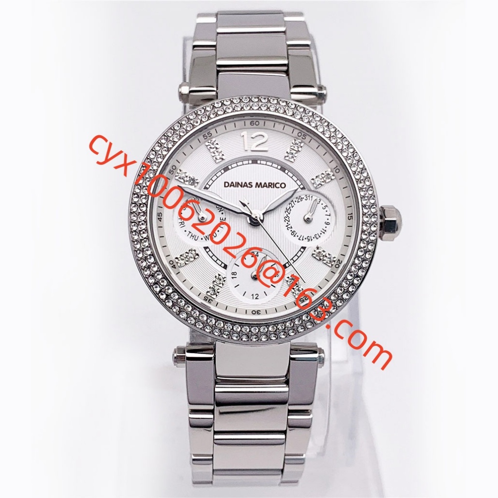 สไตล์นาฬิกาผู้หญิงพร้อมวงเหล็ก Mini สไตล์ MK5615 MK5616 MK6055 MK6056 MK6110 MK6451 33mm