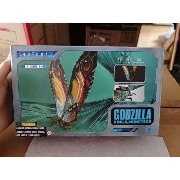 Hiya Toys Godzilla: King of Monsters – Mothra แอ็คชั่นฟิกเกอร์พื้นฐานที่สวยงาม EBG0075