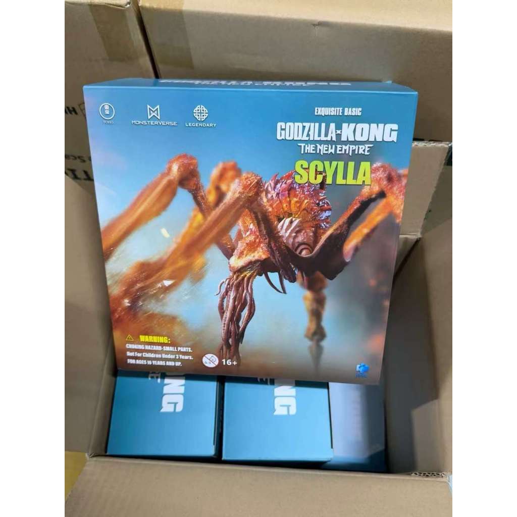 Hiya Toys EXQUISITE BASIC Series Scylla จาก Godzilla x Kong: จักรวรรดิใหม่!