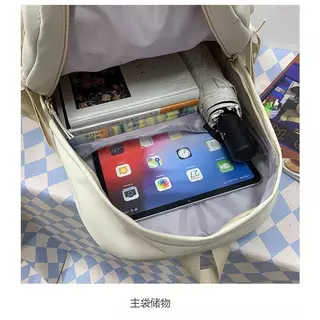 【จัดส่งจากประเทศไทย】🌼พร้อมส่ง🌼กระเป๋าเป้สะพายหลัง สไตล์เกาหลี ญี่ปุ่น สําหรับผู้หญิง