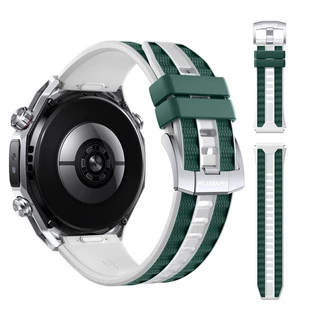22mm dual-color ปุ่มสายนาฬิกาซิลิโคนเหมาะสําหรับ Huawei Watch Ultimate2 series, นาฬิกา series, และ GT 46mmseries