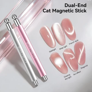 【Local】BORN PRETTY Double-ended Strong Cat Magnetic Stick 9D Multi-Function ปากกา UV เจลเคลือบเงาเล็บ Art เล็บเครื่องมือ