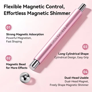 【Local】BORN PRETTY Double-ended Strong Cat Magnetic Stick 9D Multi-Function ปากกา UV เจลเคลือบเงาเล็บ Art เล็บเครื่องมือ