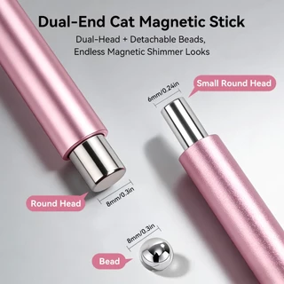 【Local】BORN PRETTY Double-ended Strong Cat Magnetic Stick 9D Multi-Function ปากกา UV เจลเคลือบเงาเล็บ Art เล็บเครื่องมือ